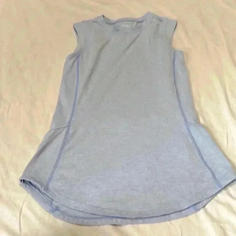 FABLETICS Wahoo Tank Top Blue Heather Womens XS